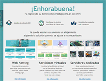 Tablet Screenshot of moterosbajocero.es